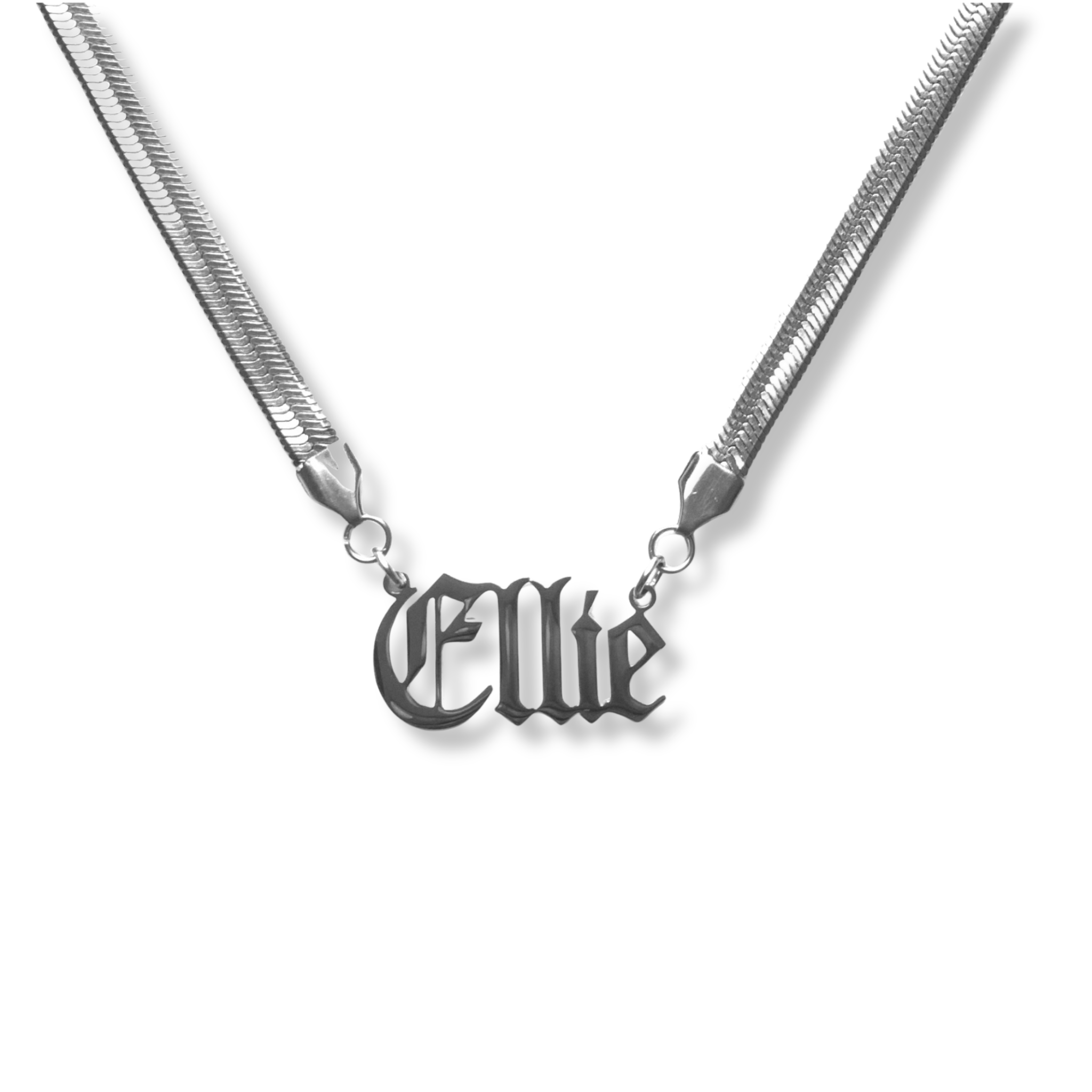 Old English Nameplate Necklace 2.0