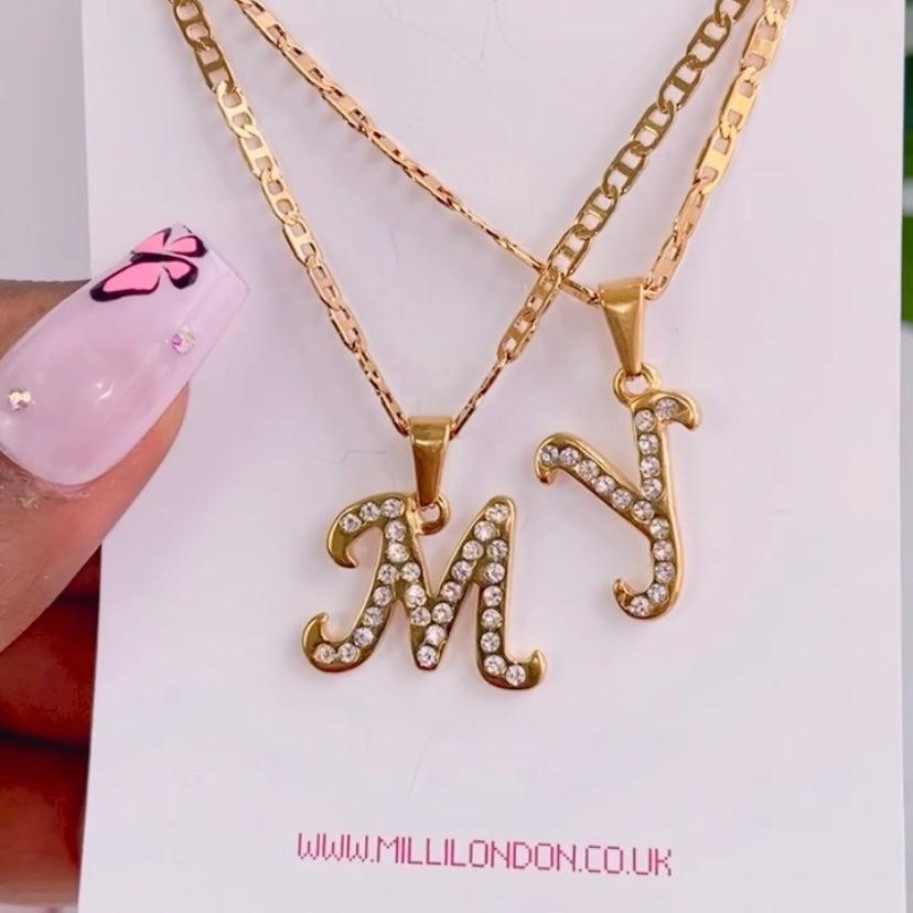 Say My Name Initial Necklace