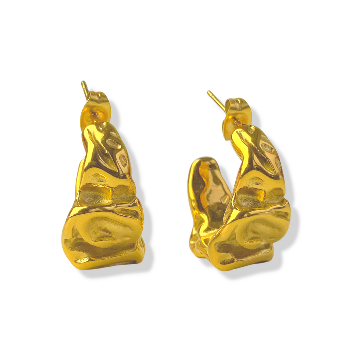 Crinkle Earrings