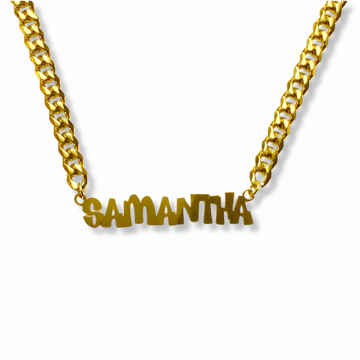 Personalised Brat Necklace